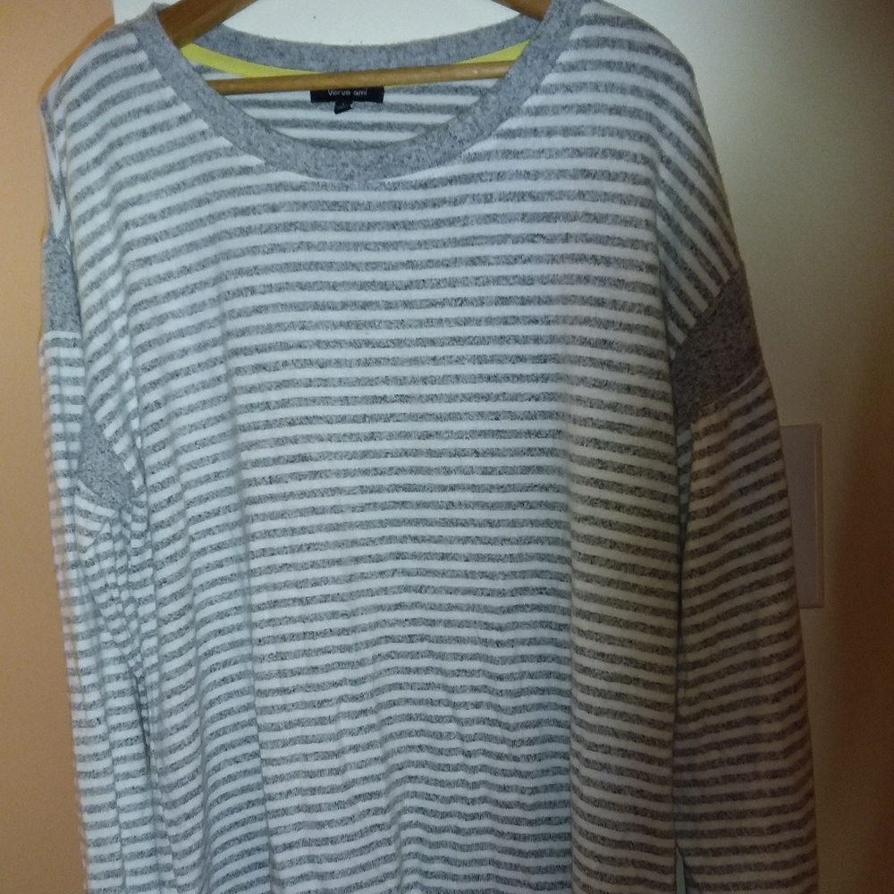 Long Sleeve Striped Tee Shirt